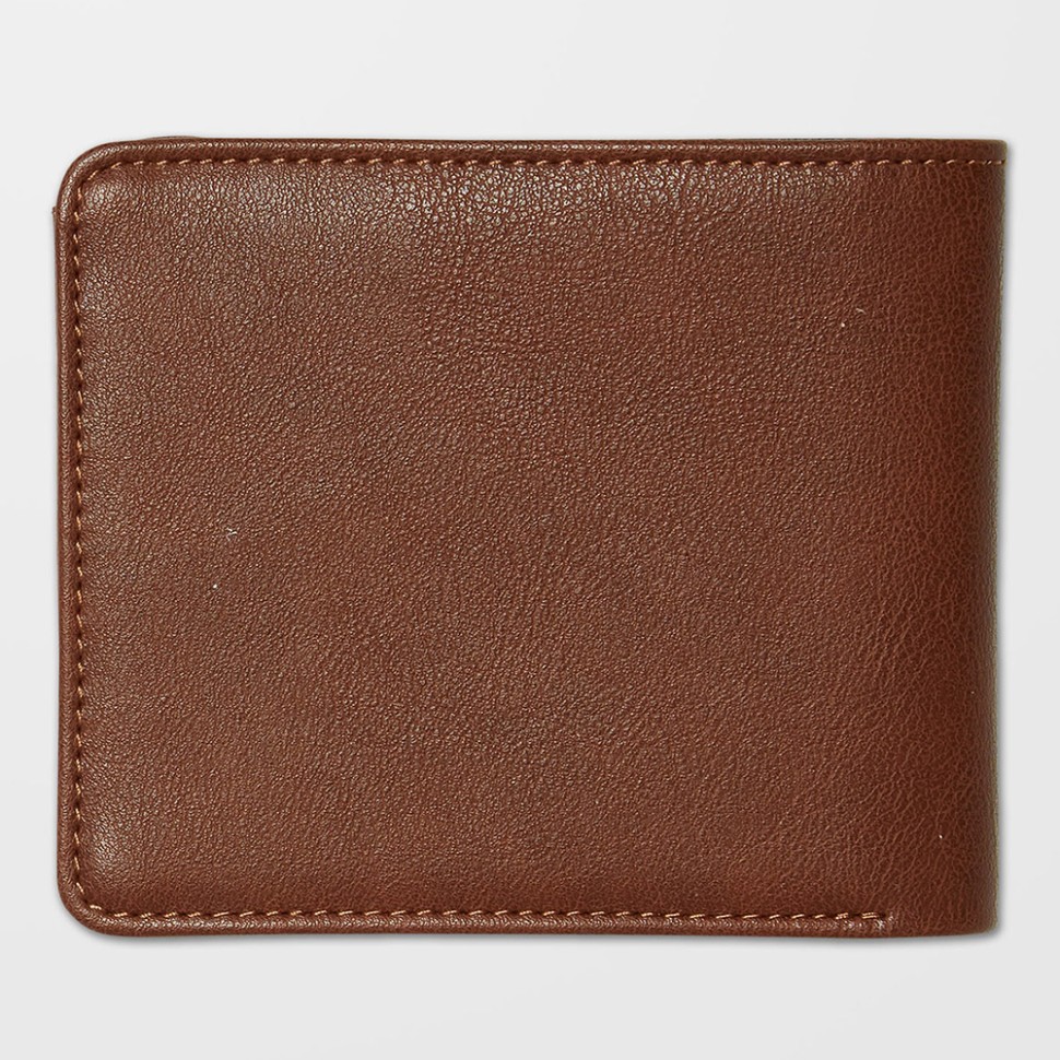 Кошелек VOLCOM Slim Stone Pu Wlt L Brown фото 2