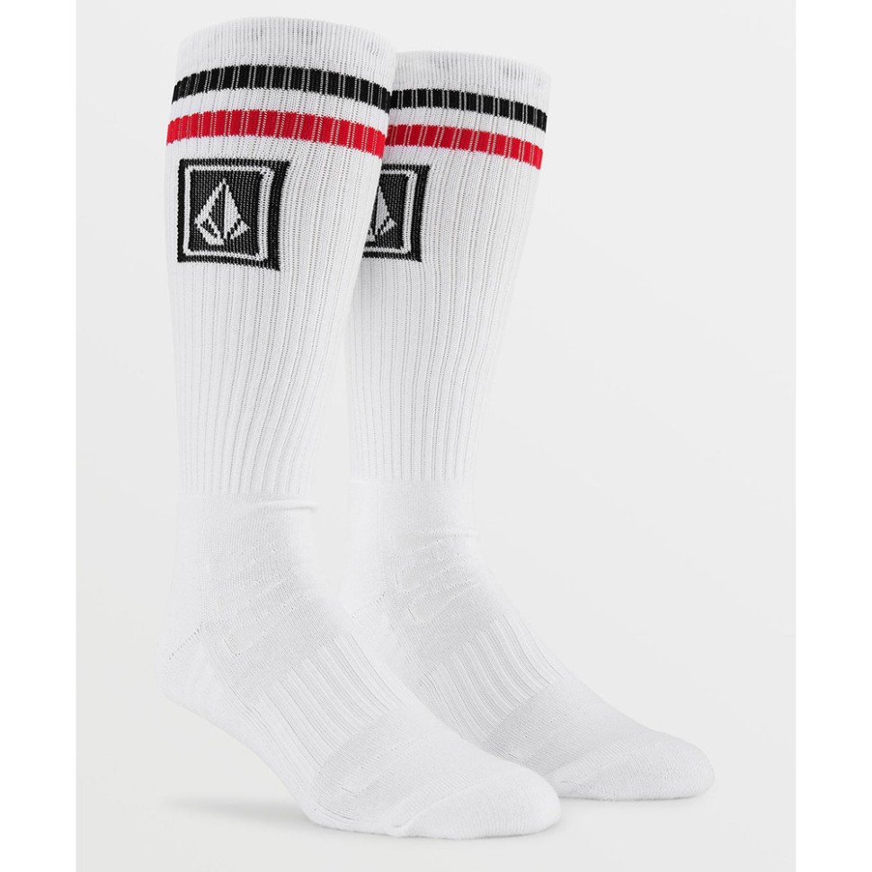 Носки VOLCOM Ramp Stone Skate Sock Pr White фото 2