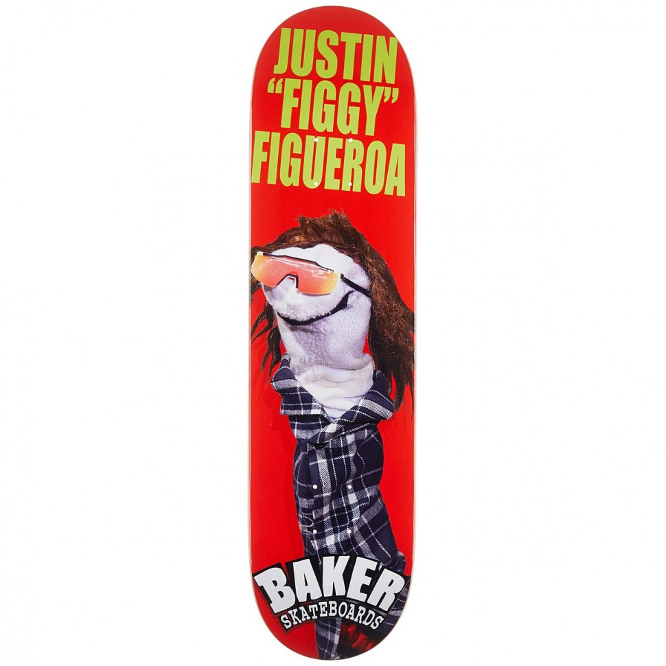 

Дека для скейтборда BAKER Jf Sock Puppet Deck 8, Красный