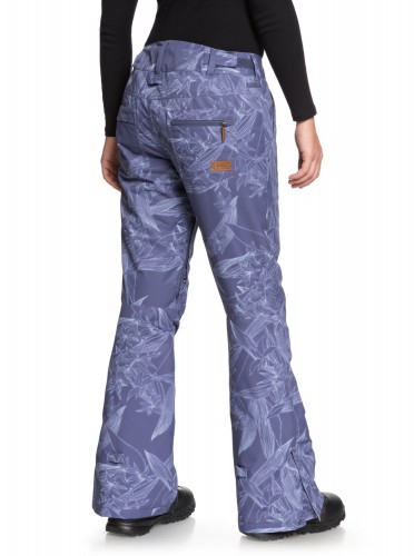 Штаны для сноуборда женские ROXY Nadia Printed P J Crown Blue_Washed Floral, фото 4