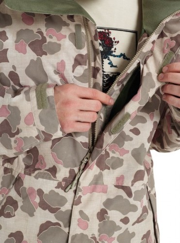 Куртка для сноуборда мужская BURTON Men's Hilltop Jacket Desert Duck, фото 7