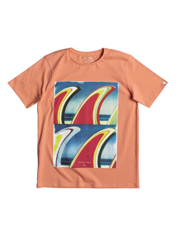 

Футболка для мальчиков-подростков QUIKSILVER Ssfinfanaticyth B Cadmium Orange, Оранжевый