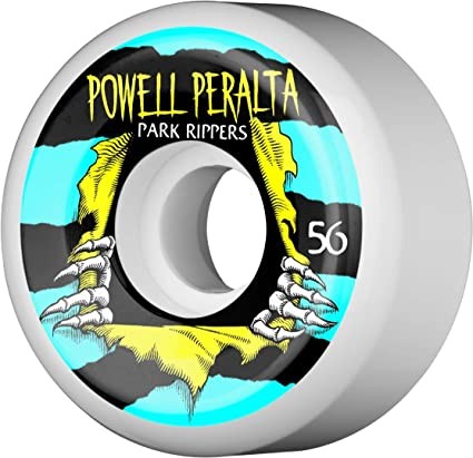 фото Колеса для скейтборда powell peralta ripper park white 56mm 104a 2022