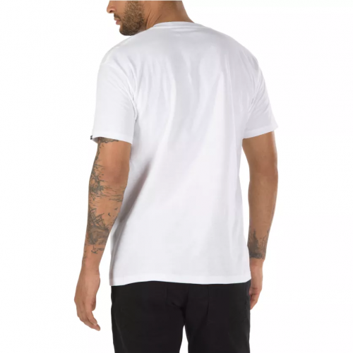 Хлопковая футболка с принтом VANS Mn Kw Classic Rose S White 2021, фото 2