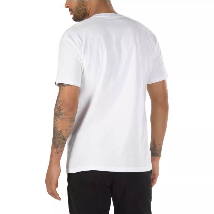 Хлопковая футболка с принтом VANS Mn Kw Classic Rose S White 2021 фото 2
