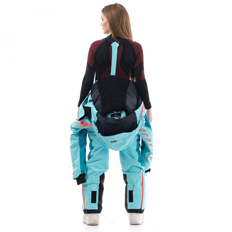 Комбинезон женский DRAGONFLY Ski Premium Woman BALTIC 2021 фото 6
