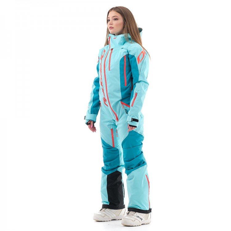 Комбинезон женский DRAGONFLY Ski Premium Woman BALTIC 2021 фото 2