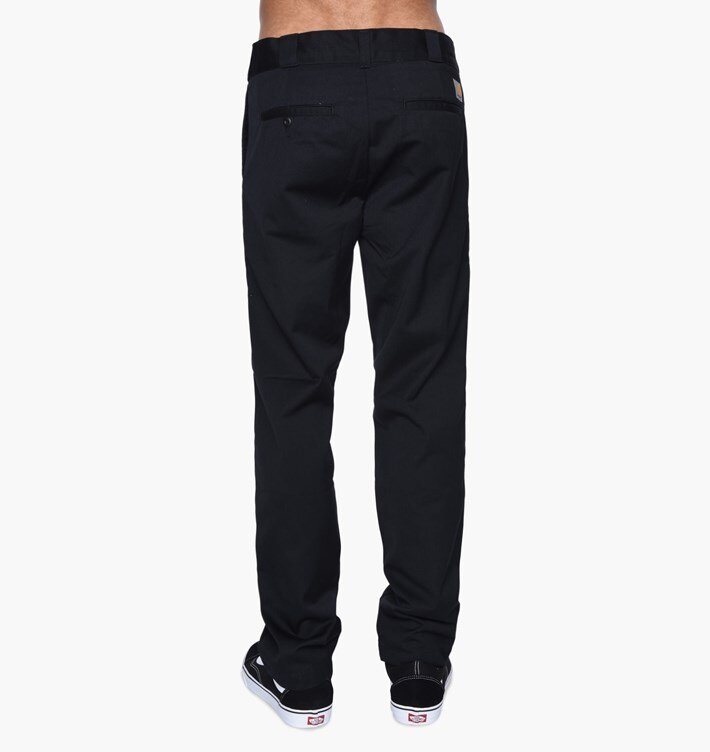 Брюки мужские CARHARTT WIP Master Pant BLACK (RINSED) фото 2