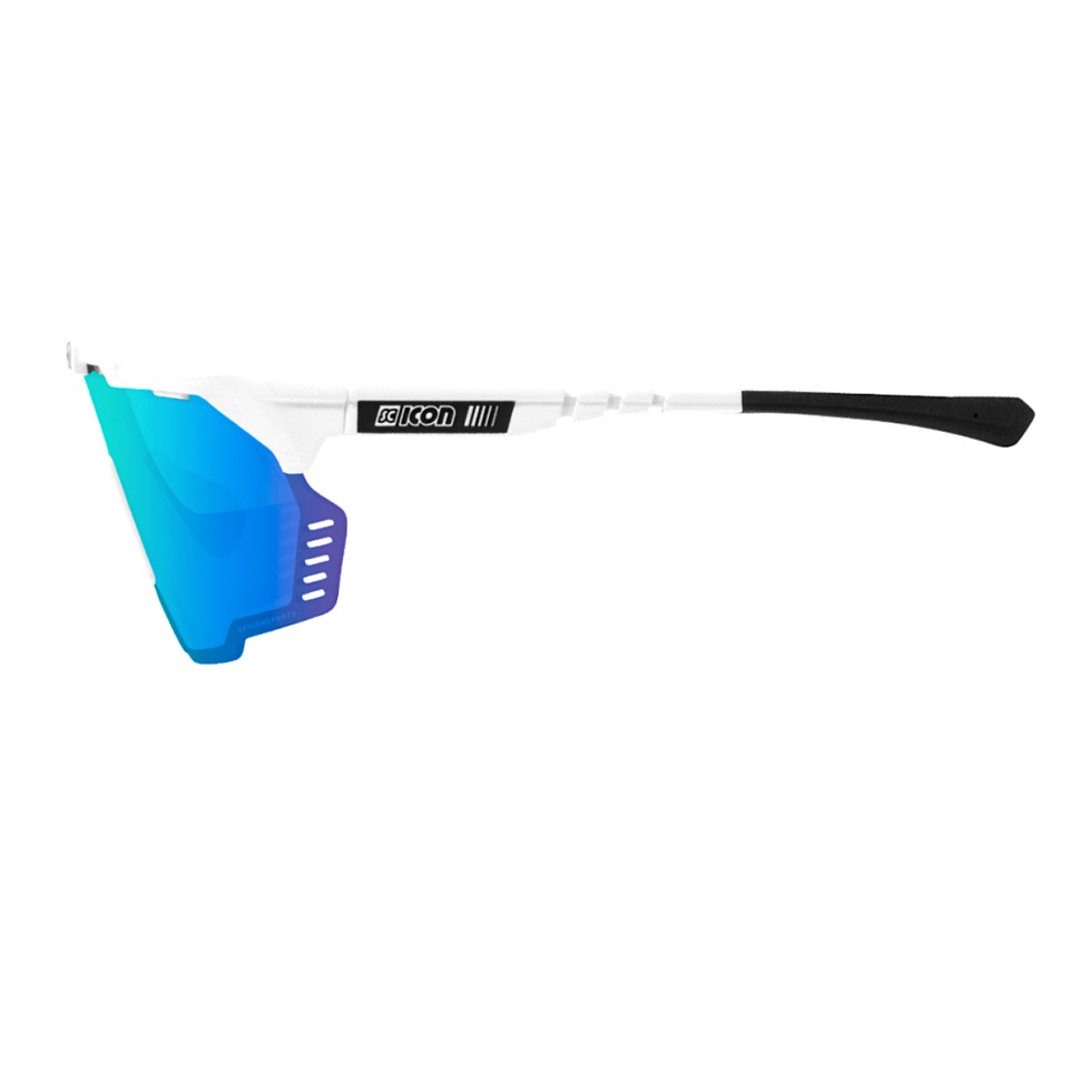 Очки SCICON Aeroshade Kunken White Gloss/Lens Scnpp Multimirror Blue 2023 фото 2