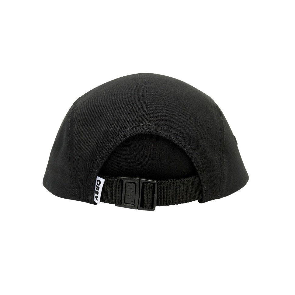 Кепка OBEY Bold Label Organic 5 Panel Hat Black фото 2