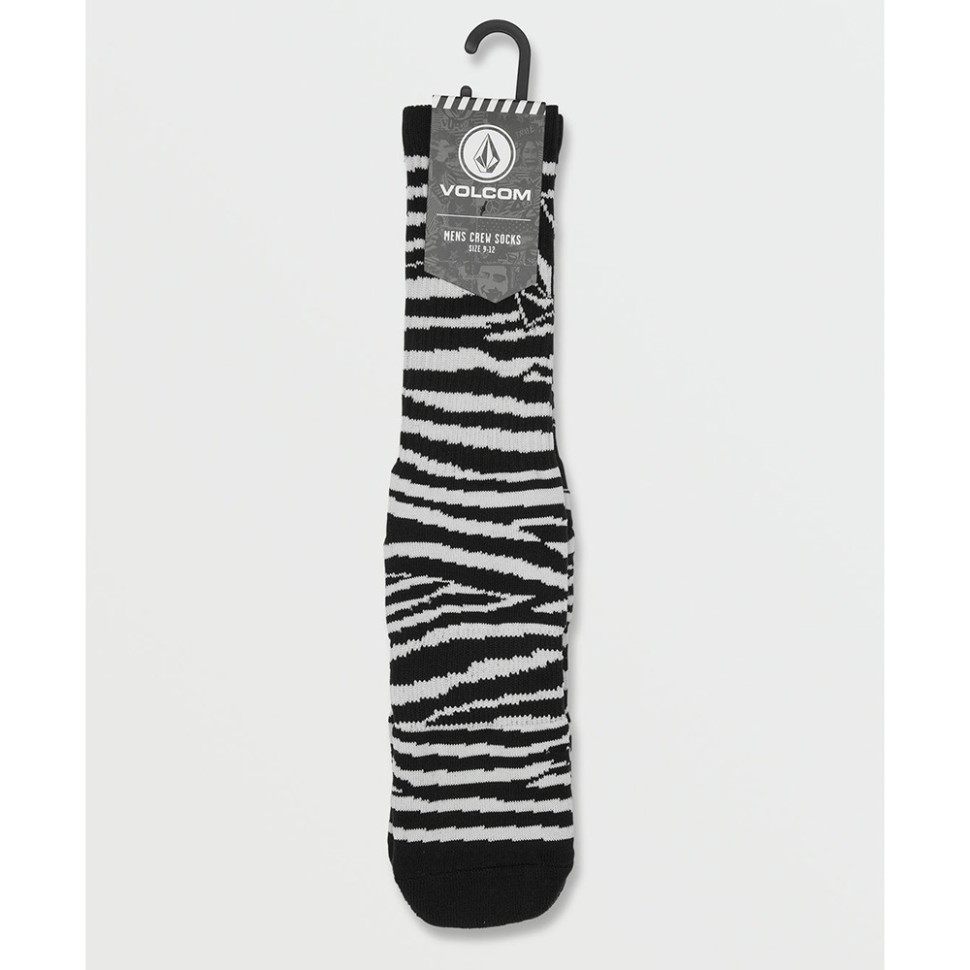 Носки VOLCOM Shred Stone Sock Pr Off White 196134661702, размер O/S - фото 1