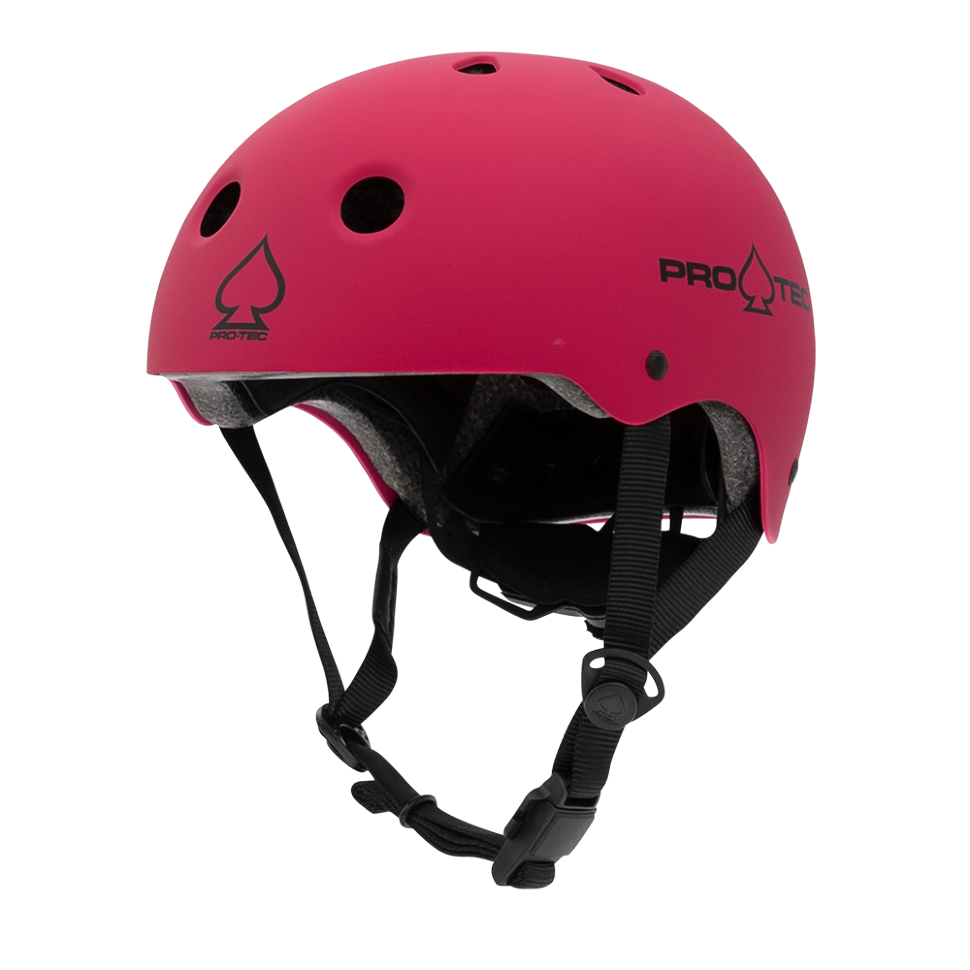 Шлем для скейтборда детский PRO-TEC Jr Classic Fit Cert Matte Pink 2021 194521001964, размер YS