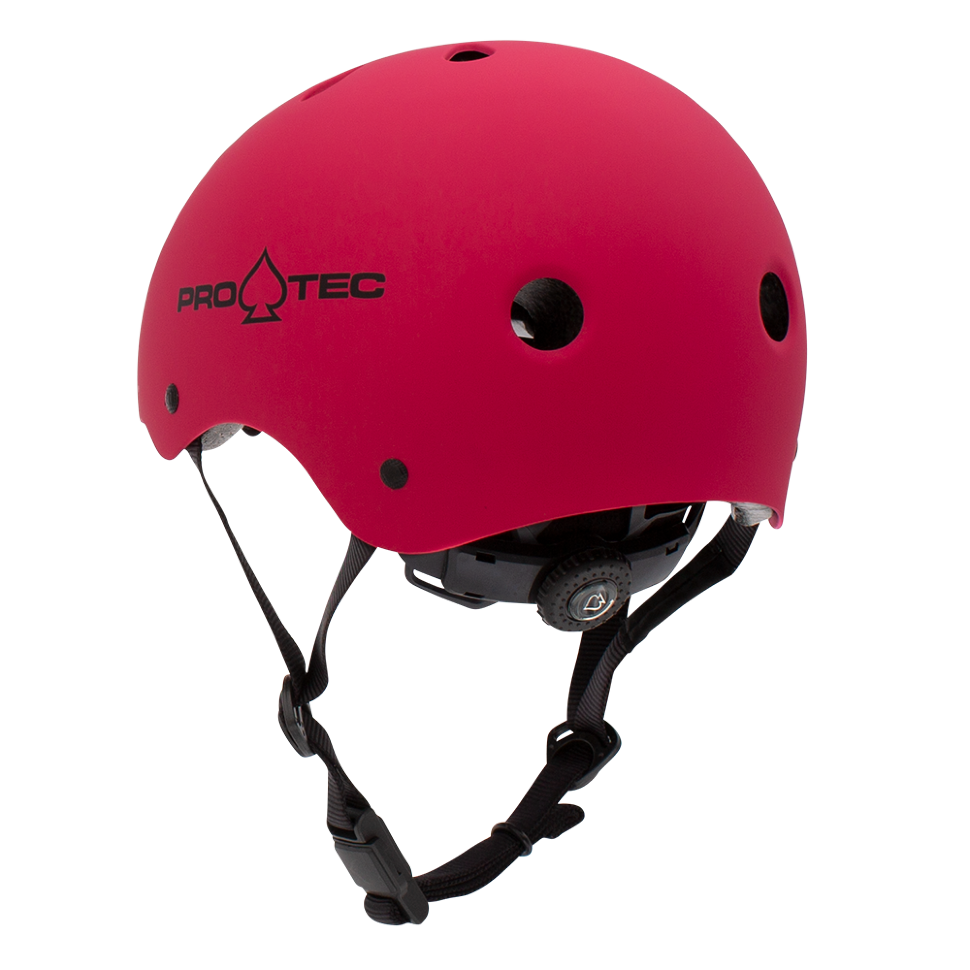 фото Шлем для скейтборда детский pro-tec jr classic fit cert matte pink 2021 pro tec