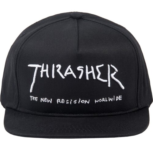 Бейсболка Thrasher New Religion Black, фото 2
