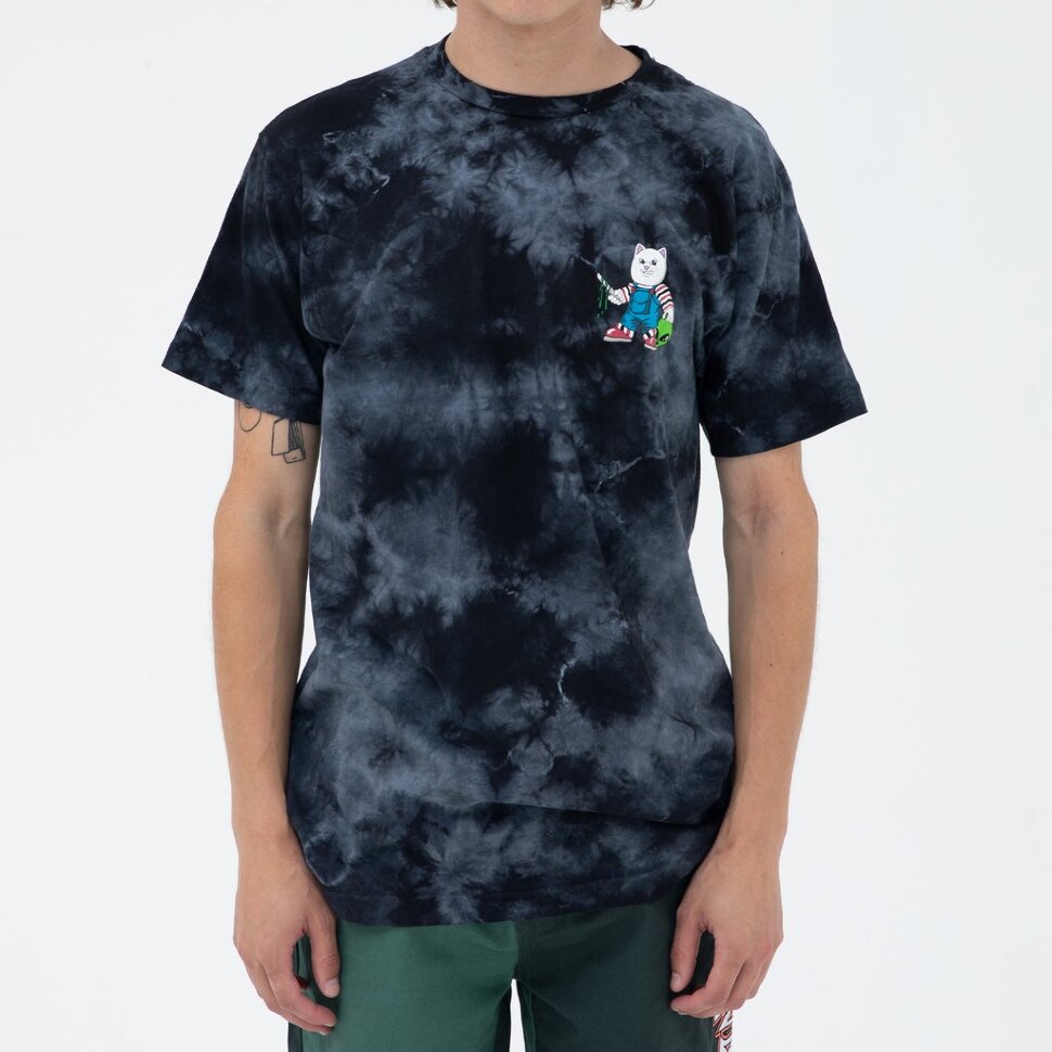Футболка RIPNDIP Childs Play Tee Black Lightning Wash 2022
