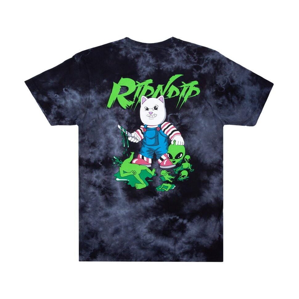 Футболка RIPNDIP Childs Play Tee Black Lightning Wash 2022 фото 2