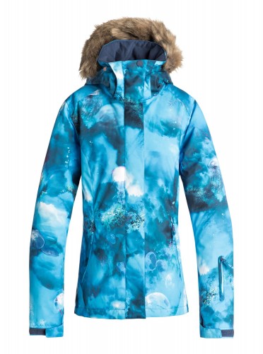 Куртка для сноуборда женская ROXY Jet Ski Jk J Bachelor Button_Cold Medusa, фото 1
