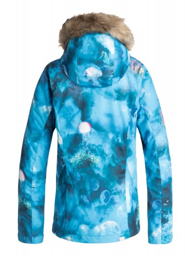 Куртка для сноуборда женская ROXY Jet Ski Jk J Bachelor Button_Cold Medusa, фото 2