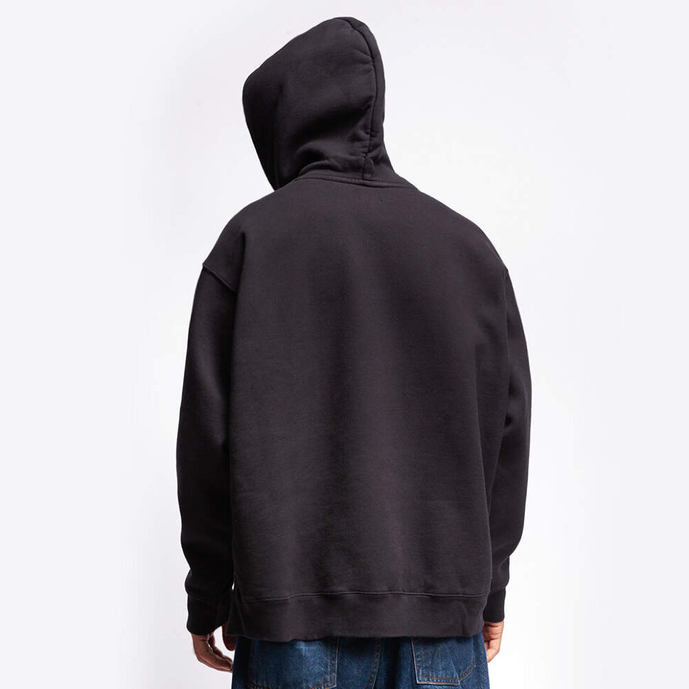 Толстовка c капюшоном LEVIS Skate Hooded Sweatshirt Black 2022 5400970461705, размер S - фото 2