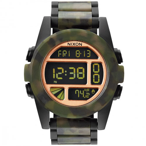 

Часы NIXON Unit Ss A/S Matte Black/Camo, Unit Ss