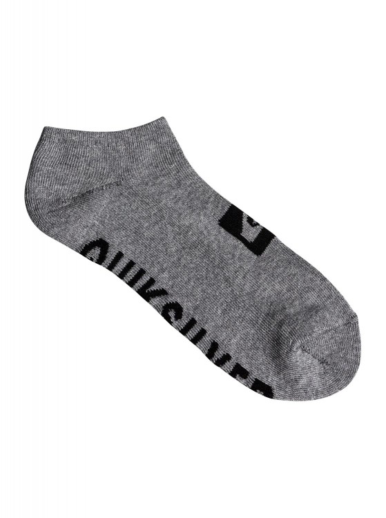 Носки мужские упаковка из 3 пар QUIKSILVER 3Ankle Pack M Light Grey Heather, фото 2