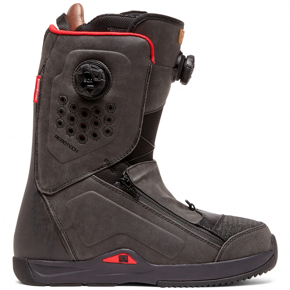 фото Ботинки для сноуборда мужские dc shoes travis rice black 2020