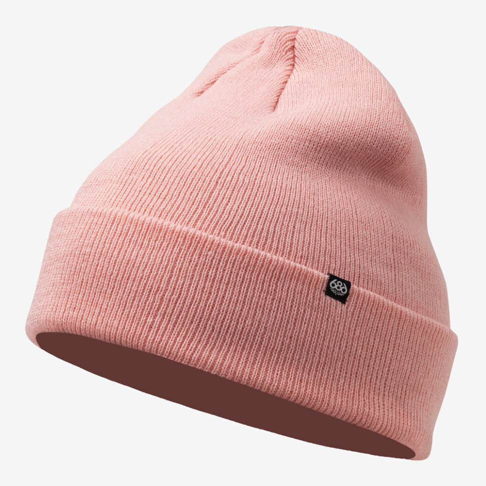 фото Шапка 686 standard roll up beanie dusty pink 2021