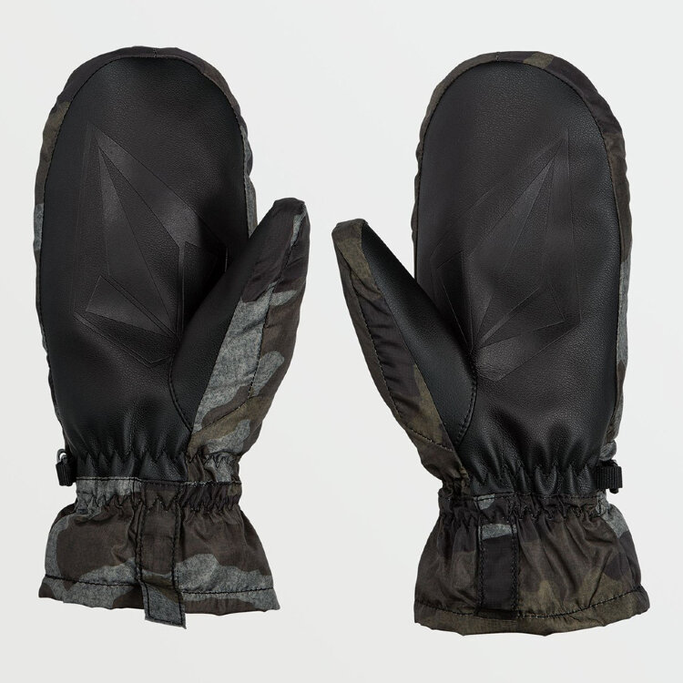 Варежки для сноуборда VOLCOM Puff Puff Mitt Service Green 2021, фото 2