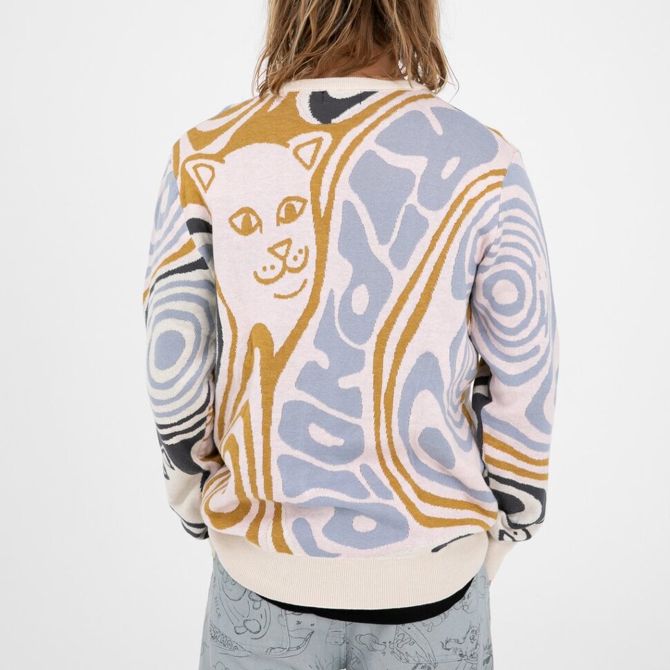 Свитер RIPNDIP Hypnotic Knitted Sweater Multi 2021 фото 2