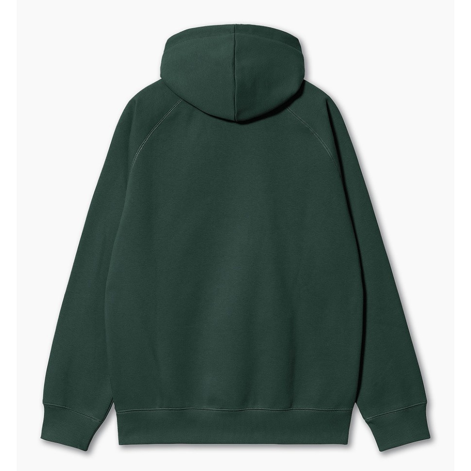 Худи CARHARTT WIP Hooded Chase Sweatshirt Discovery Green / Gold фото 2