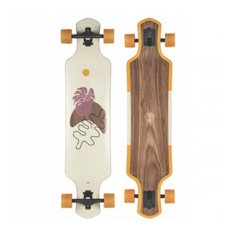 Лонгборд GLOBE Geminon 40 Rock Walnut/Monstera 2021