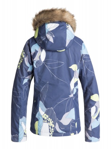 Куртка для сноуборда женская ROXY Jet Ski Jk J Crown Blue_Bold Petal, фото 2