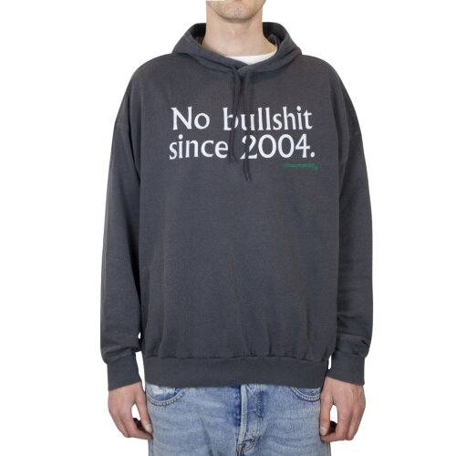 Худи CHEAP MONDAY Goal Hood No Bs Since Used Wash Black, фото 1
