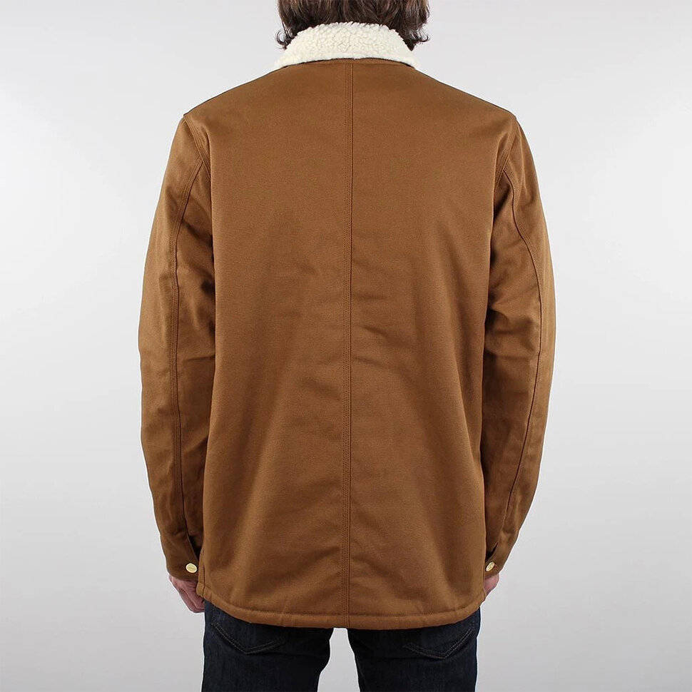 фото Куртка carhartt wip fairmount coat hamilton brown (rigid) 2021