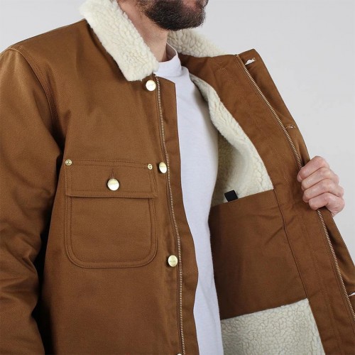 Куртка CARHARTT WIP Fairmount Coat Hamilton Brown (Rigid) 2021, фото 3
