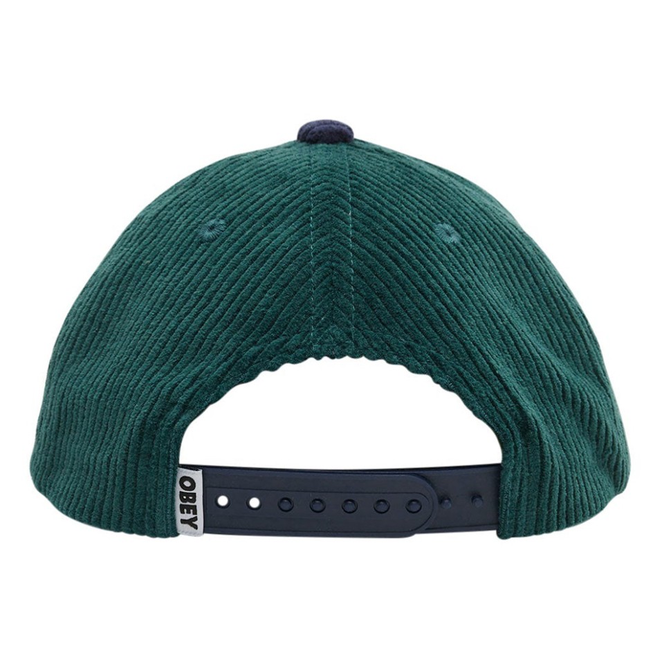 Кепка OBEY Obey Peace Paw 6 Panel Snapback Dark Cedar Multi 2023 фото 2