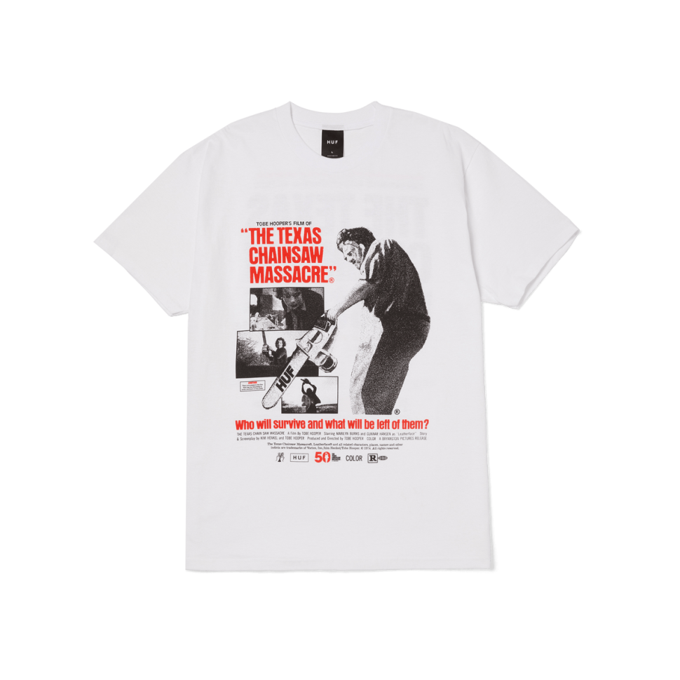 Футболка HUF Box Office S/S Tee FW25 White