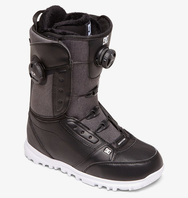 Ботинки для сноуборда женские DC SHOES Lotus Boa Black 2020 3613374404946, размер 5, цвет черный - фото 2