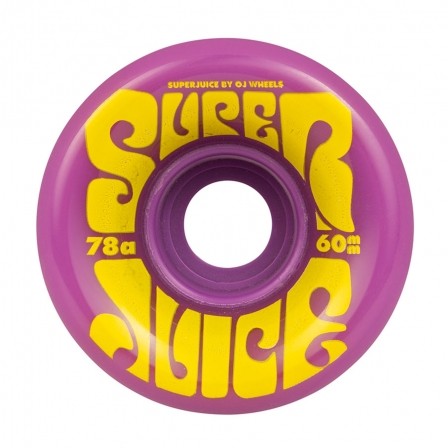 Колеса для скейтборда OJ Super Juice Purple Swirl 78a 60мм, фото 1