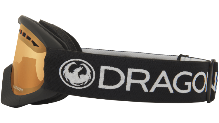 Маска горнолыжная DRAGON Dxs Base Black/Ll Amber 2021, фото 3