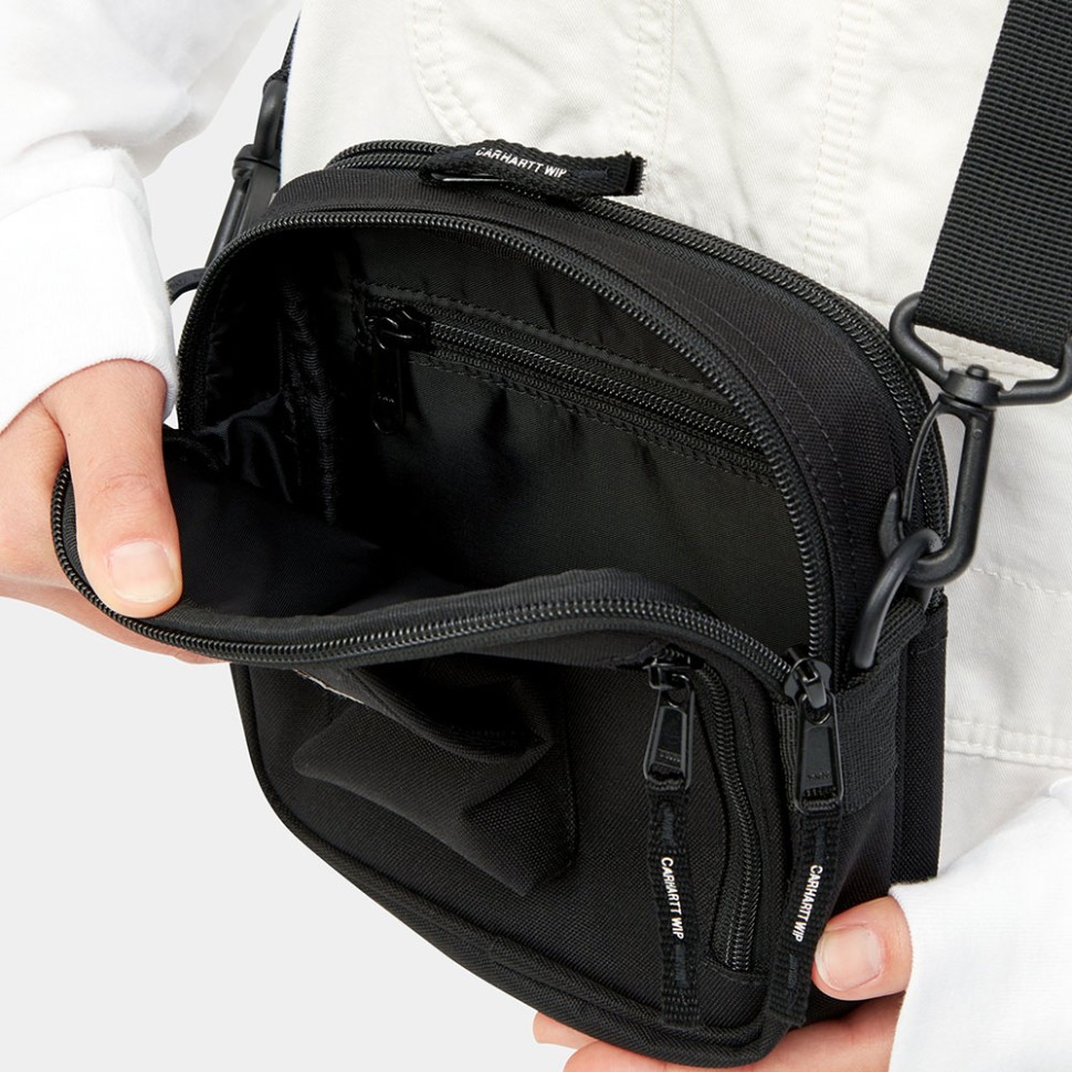Сумка CARHARTT WIP Essentials Bag Small Black 4064958446422 - фото 4