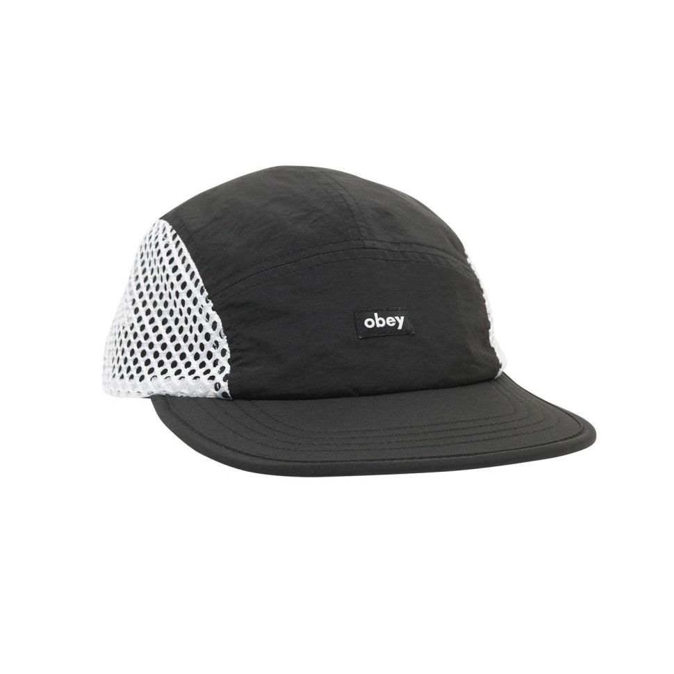 Кепка OBEY Obey Tech Mesh Camp Cap Black Multi 193259827495, размер O/S