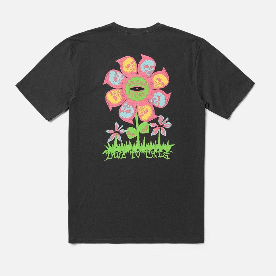 Футболка VOLCOM Flower Budz Fty Sst Stealth фото 2