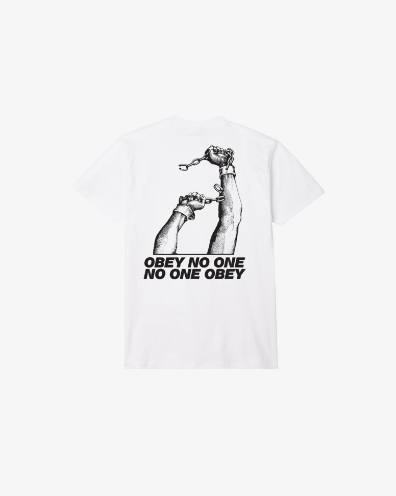 

Футболка OBEY No One Obey White