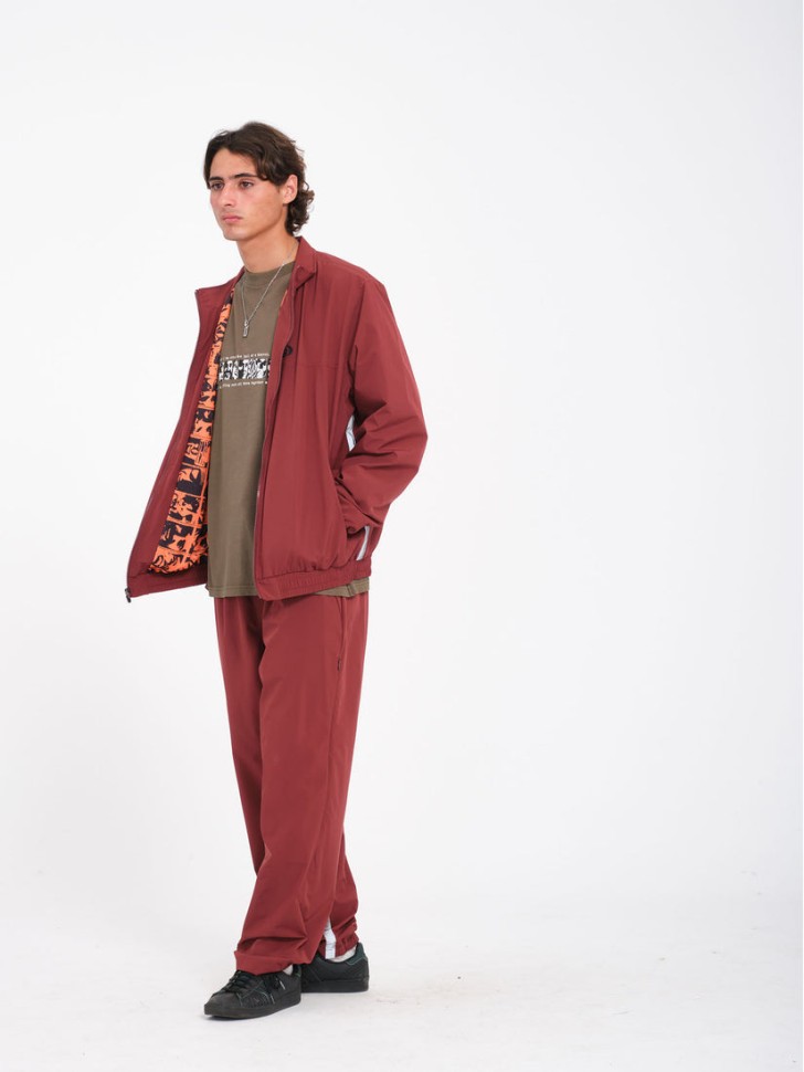 Куртка VOLCOM Skate Vitals Remy S Track Jckt FW25 Merlot фото 4