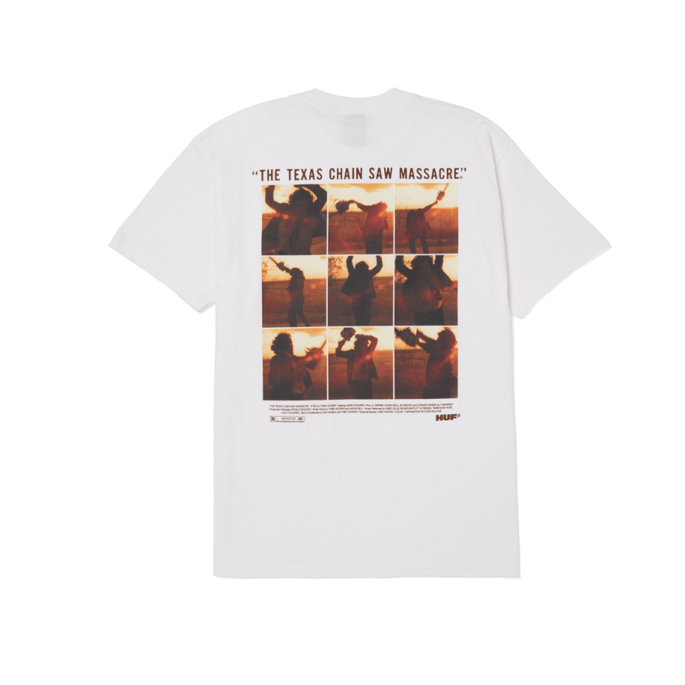 Футболка HUF Unparalleled Terror S/S Tee FW25 White фото 2
