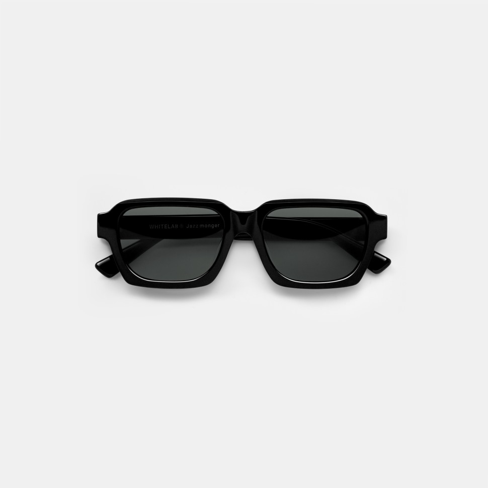 Очки солнцезащитные WHITELAB Jazz Monger FW25 Black / Black