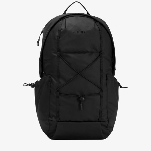 Рюкзак ELLIKER Kiln Zip Top Side Pocket Backpack FW25 Black, фото 1