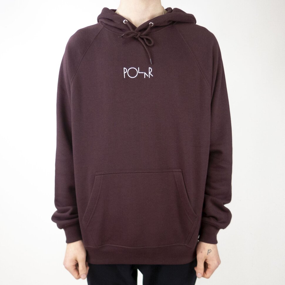 Толстовка с капюшоном POLAR SKATE Co. Default Hoodie Bordeaux 2022