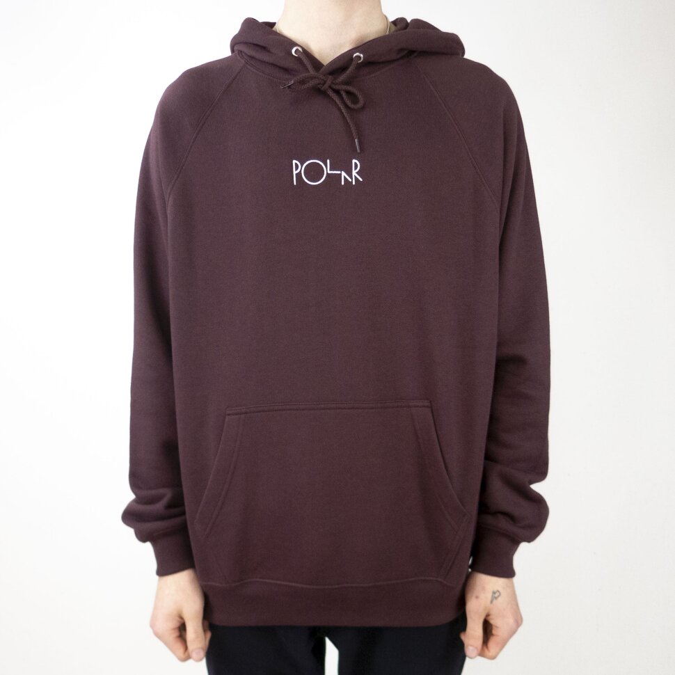 Толстовка с капюшоном POLAR SKATE Co. Default Hoodie Bordeaux 2022 5056336640002 - фото 1